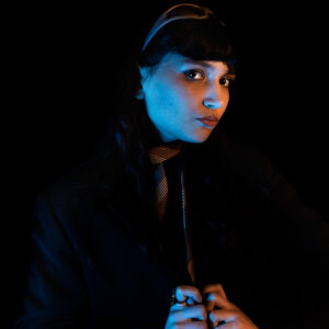 Shooting photo en studio pour Sasha Georges
