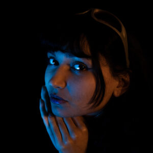 Shooting photo en studio pour Sasha Georges