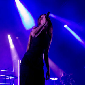 Photo de la performance de Adèle Castillon lors du festival BTR 2025