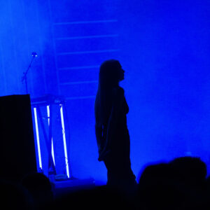 Photo de la performance de Adèle Castillon lors du festival BTR 2025