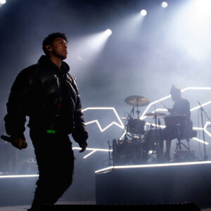 Photo de la performance de Tsew the Kid lors du festival BTR 2025